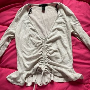 White forever 21 shirt